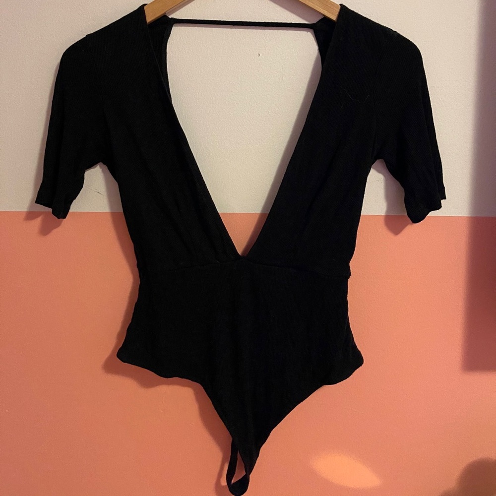 American Apparel black bodysuit